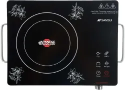 Sansui 2200 W Radiant Cooktop Touch Panel (Black, SmartChef Max)