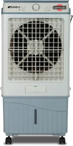 Image of Sansui 55 L Desert Air Cooler (White, Blue, GLACIAL_55)