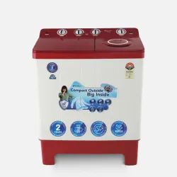 Sansui 9 kg Semi Automatic Top Load Red (JSC90S-BFR)