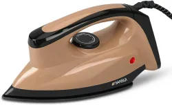 Sansui Bigsole 1000 W Dry Iron  (Black, Brown)