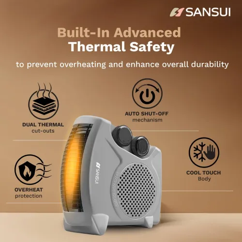 Image of Sansui Warmix Fan Room Heater