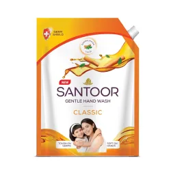 Santoor Classic Gentle Hand Wash 1300ml