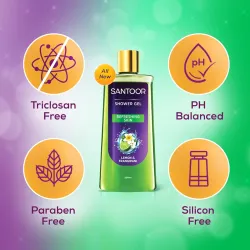 Santoor Refreshing Shower Gel 