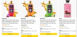 Santoor Refreshing Shower Gel starting at ₹85