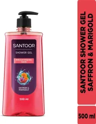Santoor Saffron and Marigold Body Wash 500ml