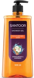 SANTOOR Shower Gel Sandalwood and Gardenia Body Wash (500 ml)
