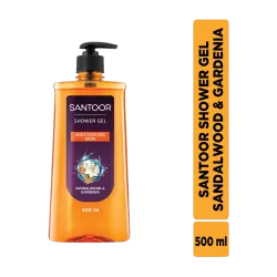 SANTOOR Shower Gel Sandalwood Body Wash (500 ml)