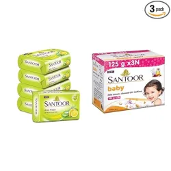 Santoor Soap Combo 125g * Pack of 9