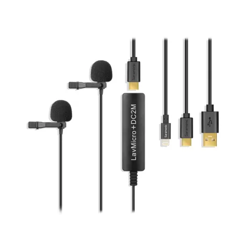 Image of Saramonic LavMicro+DC2M Universal 2-Person Lavalier