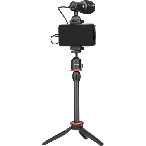 Image of Saramonic SmartMic MTV Smartphone Vlogging Kit