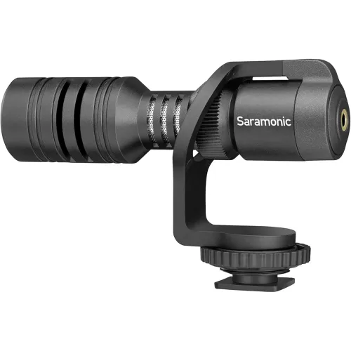 Image of Saramonic Vmic Mini Shotgun Microphone for Cameras & Mobile Devices 