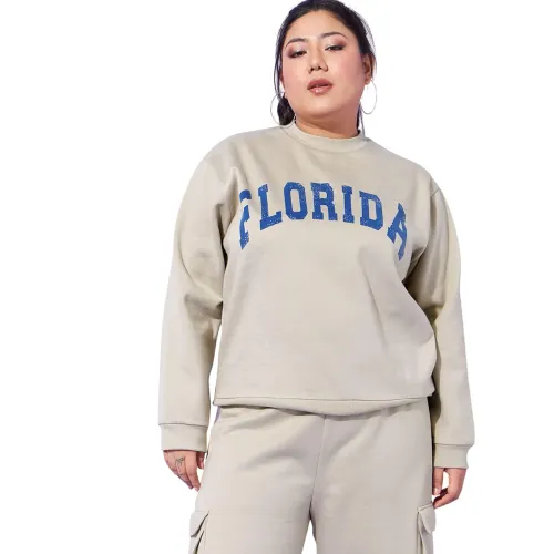 Image of Sassafras Curve Women Florida Fleece Sweatshirt