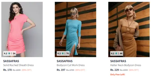 Image of Sassafras Dresses Starting @ ₹170