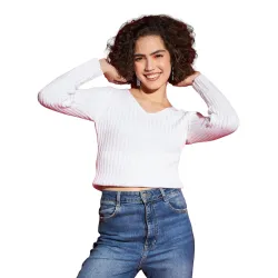 Sassafras Womens Viscose Poly Sweater