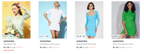 Image of Sassafras Women's Clothing upto 90% Discount
