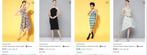 Image of Sassafras Women's Dresses at minimum 70% Discount