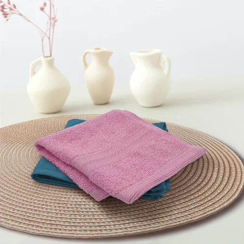 Image of Sassoon Anatolia Cotton Face Towel 500 GSM 30cm x 30cm Set of 2