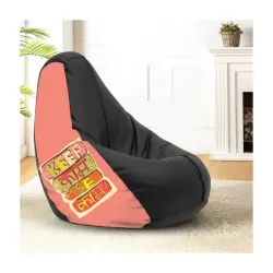 Sattva 4XL Bean Bag Cover Without Beans, Faux Leather Bean Bags Cover