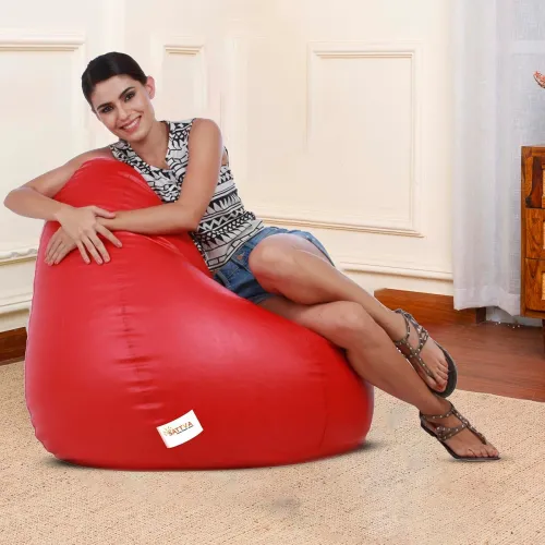 Image of Sattva 4XL Faux Leather Bean Bag