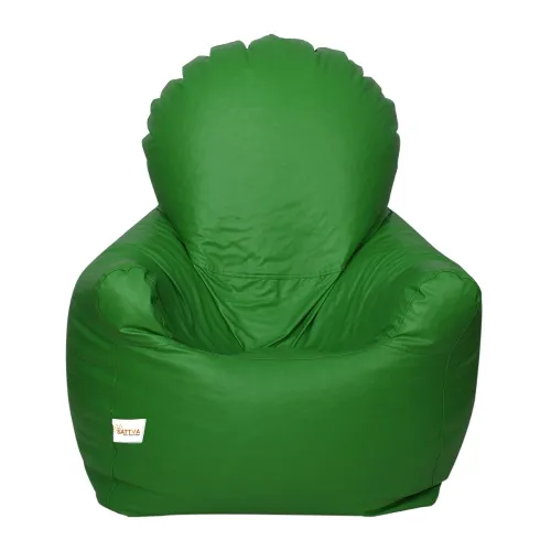 Image of Sattva Arm Chair Bean Bag Cover Size XXXL (Without Beans) - Neon Green