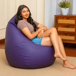 Sattva Classic 4XL Purple Bean Bag