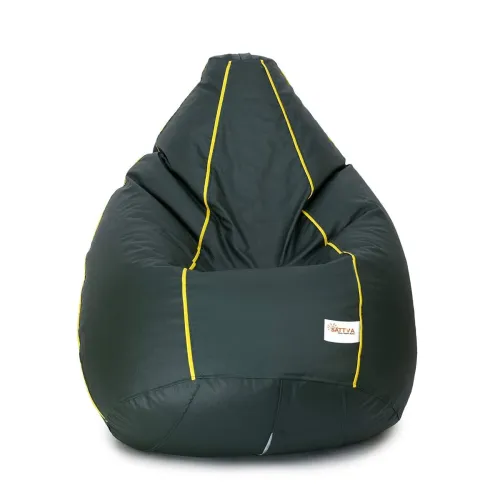 Image of Sattva Classic 6XL Bean Bag Combo with Footstool & Cushion