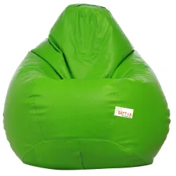 Sattva Classic Bean Bag Cover (Without Beans) XXL Size - Neon Green