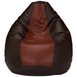 Sattva Classic Bean Bag Cover (Without Beans) XXL Size - Brown Tan