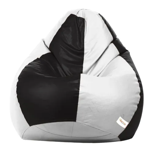 Image of Sattva Classic Bean Bag Cover (XXXL, Black White)