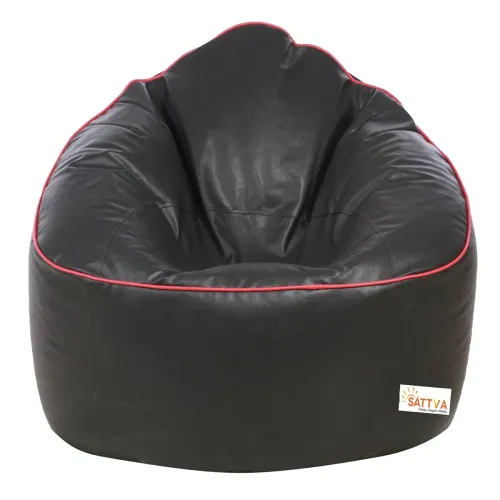 Image of Sattva Mudha Sofa Bean Bag XXXL Cover Without Beans - Grey.