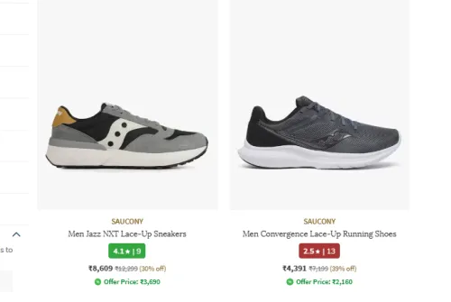 Image of SAUCONY Men Shoes Flat 75% Discount