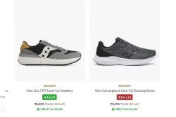 SAUCONY Men Shoes Flat 75% Discount