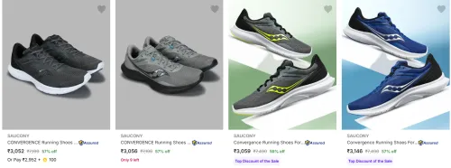 Image of Saucony Men’s Sports Shoes upto 59% Discount