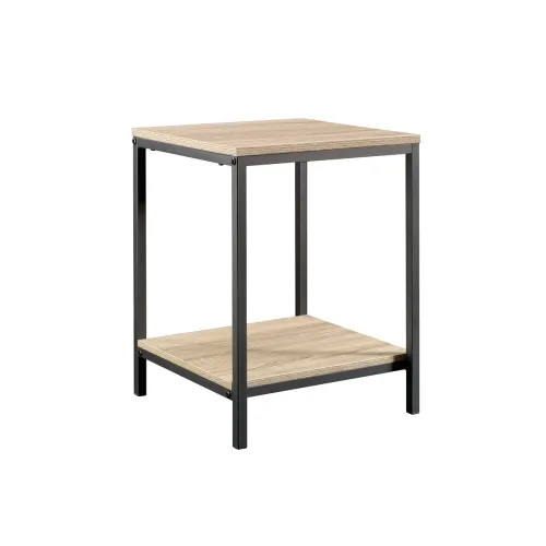 Image of Sauder North Avenue Side Table, Charter Oak Finish, Brown