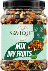 Savique Premium Mix Dryfruits Mewa Mix ( Almonds, Cashews, Raisins, Apricots, Dates, Assorted Seeds & Nuts (1 x 1 kg)