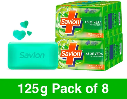 Image of Savlon Aloe Vera with Glycerin Soap Bar