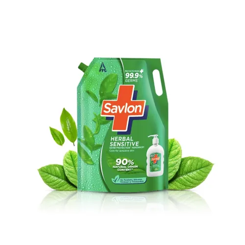 Image of Savlon Herbal Sensitive Liquid Handwash1.35L or above