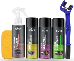 SAVS Bike Cleaning Kit With Brush 700ml Pack of 6