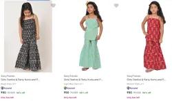 Savytrendz Girls Ethnic Sets Starting @ ₹90