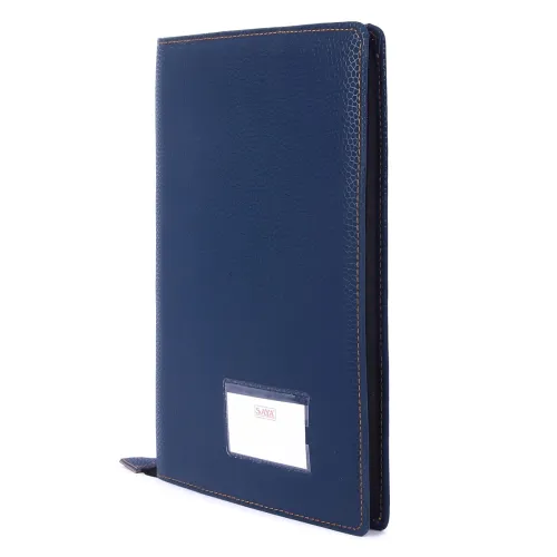 Image of Saya Elegant Portfolio 20 Pockets -FS (Blue)