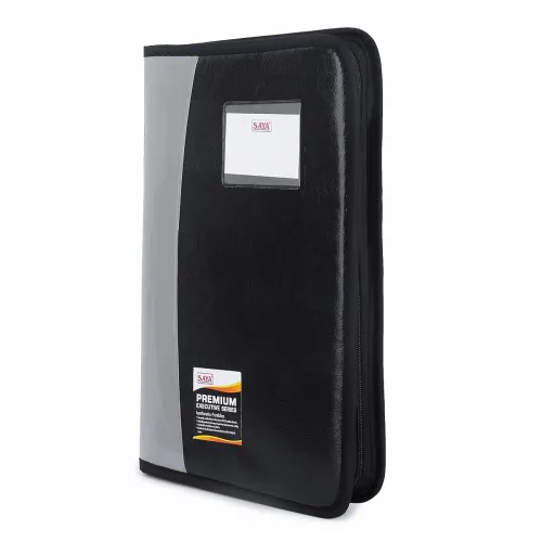 Image of SAYA Executive Portfolio 10 Pockets - FS (Grey, 2)