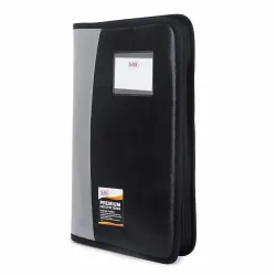 SAYA Executive Portfolio 10 Pockets - FS (Grey, 2)