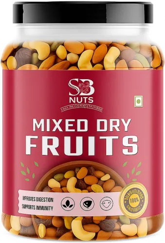 Image of SB Nuts Mixed Dry Fruits & Nuts (900g)