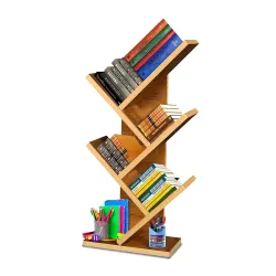 SBF Furniture Engineered Wooden Book Rack,