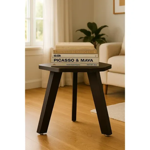 Image of SBF Furniture Mini Hexagonal Side Table