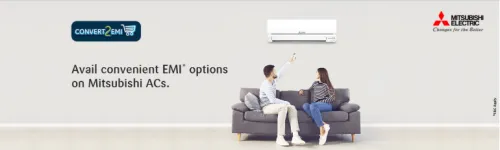 Image of SBI Credit Card Offer: Avail convenient EMI options on Mitsubishi AC