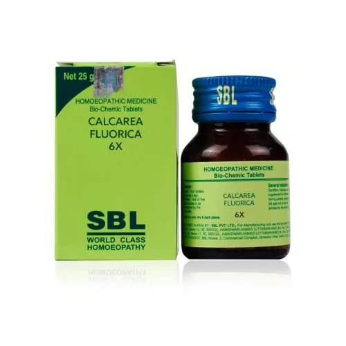 Image of SBL Calcarea Fluorica 6X Tablets (25gm) (Pack of 2)