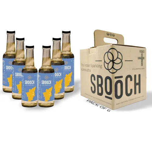 Image of SBOOCH – Rasam - Sparkling Kombucha 275ml Pack of 6 Rasam Flavour