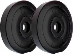 SBR Sports 5 kg 2.5KG* 2PIECE PVC WEIGHT PLATES
