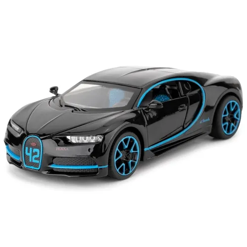 Image of Scale Bugatti Chiron Exclusive Alloy Metal Pull Back Die